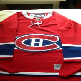 MaxSold Auction: This online auction features the opportunity to play on the Montreal Canadiens Alumni team, official Montreal Canadiens signed jersey and more!